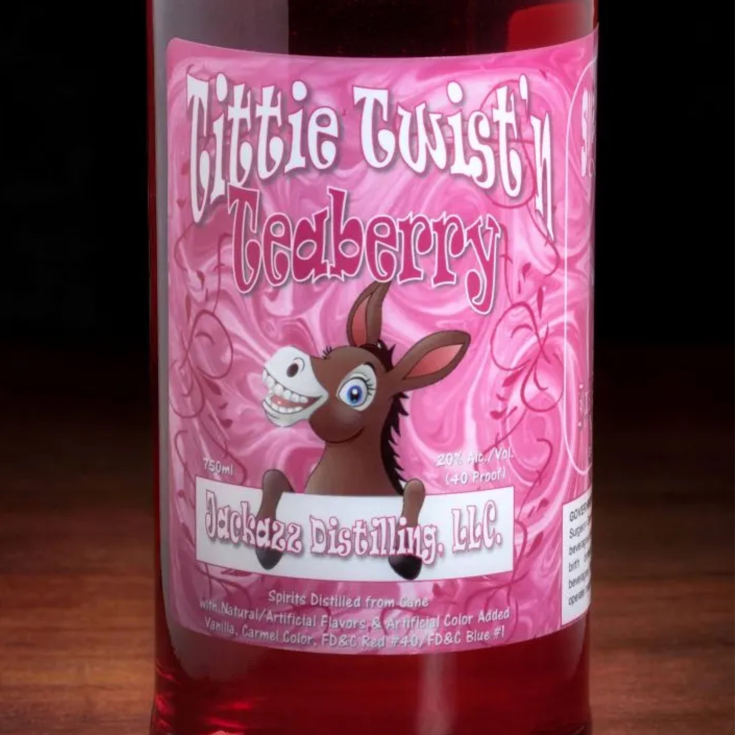 Tittie Twist'n Teaberry | JackAzz Distilling, LLC.
